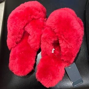 Pink Emu Slippers